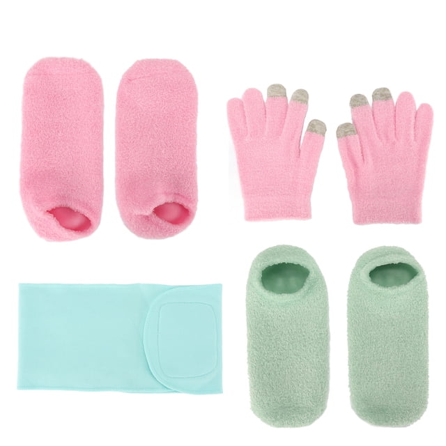 Touch Screen Gloves Socks, Moisturizing Gloves Socks Set 7PCS Controlling Deep Nourishing For Home