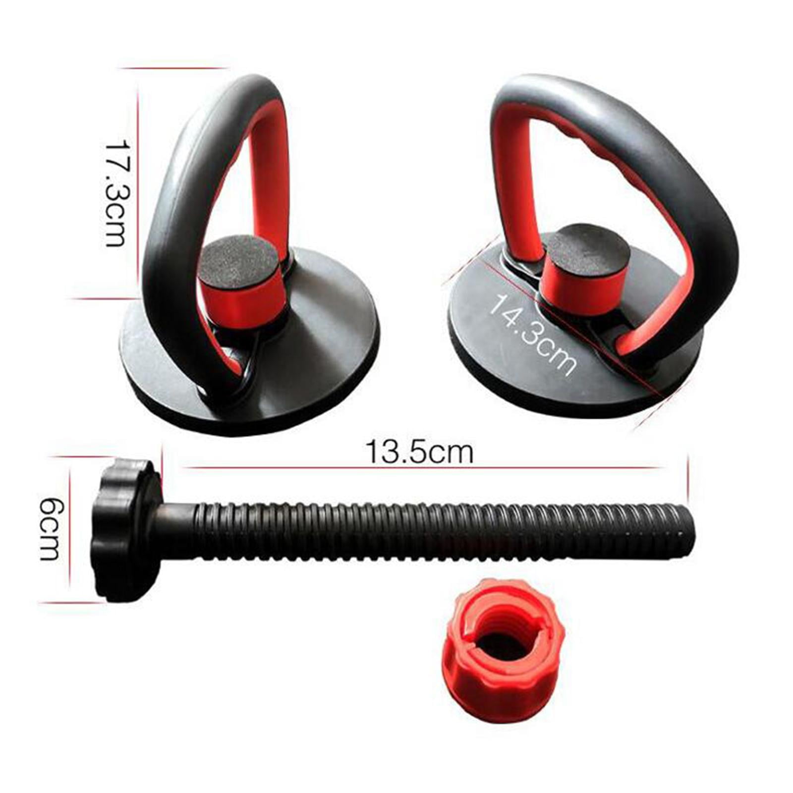 Multifunctional Dumbbell Grip Exercise Workout Strength Training Adjustable Kettlebell Handle Bodybuilding Gear Equipment for Adult