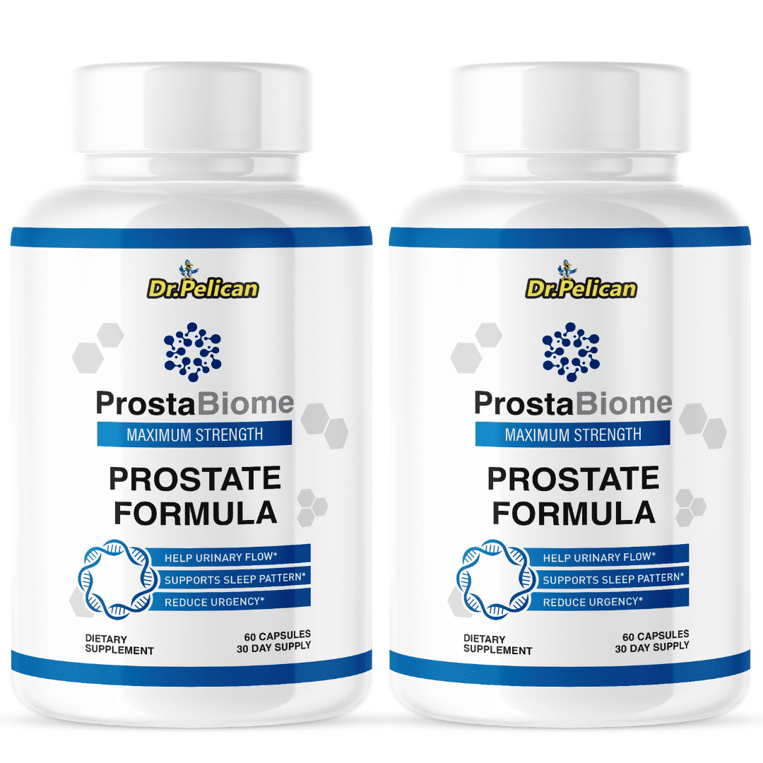 ProstaBiome - Prostate Support- 2 Bottles- 120 Capsules