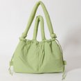 thumbnail image 3 of Nuevo bolso de mano informal acolchado de nailon, de diseñador, suave, tipo bandolera para mujer, bolsos de mano de gran capacidad a la moda, 3 of 5