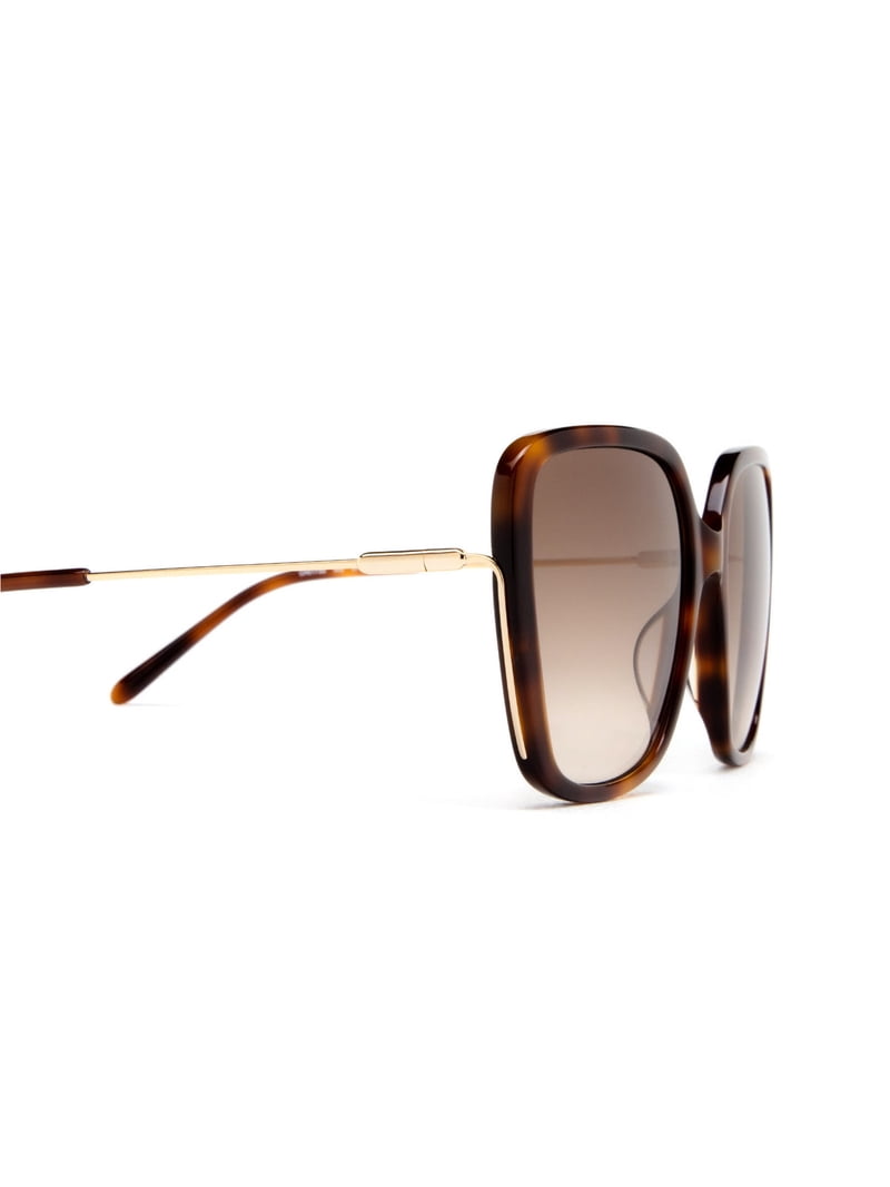 美品　Chloé ブラウン・トータス メガネ CHLOE CH0173S-002-57 Sunglasses Size 57mm 135mm 19mm brown Women