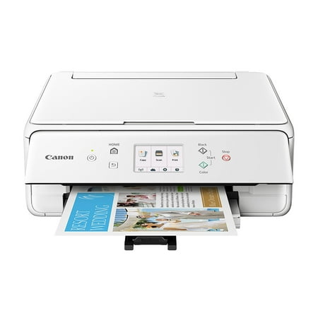 Canon PIXMA TS6120 White Wireless Inkjet All-in-One (Best Canon Printer For Mac)