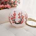 thumbnail image 5 of Pekkaxy Plum Blossom Paper Lamp 12in 14in, Handcrafted Cut-Out Design Soft Diffused Light, Plug-In Hanging Fixture for Bedroom Living Room Ceiling, 5 of 9