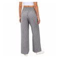 thumbnail image 5 of Wevis Women Elastic High Waist Gingham Wide Leg Pants, Loose Plaid Palazzo Trousers with Side Pockets Casual Daily Bottoms, 5 of 6