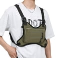 thumbnail image 6 of Yucurem Sports Chest Bag, Adjustable Strap Front Chest Pack, Running Vest Bag Sport Backpack for Men Women (Dark Green), 6 of 10