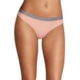 thumbnail image 2 of Women's Maidenform DMMSMT Sport Thong (Grey/Pale Pink Heather 7), 2 of 3