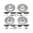 thumbnail image 2 of Power Stop Front and Rear Euro-Stop ECE-R90 Certified Brake Pad and Rotor Kit ESK874, 2 of 5
