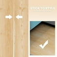 thumbnail image 6 of Wood Grain Peel and Stick Floor Tiles – 11.8” Width, Full Roll Length of 394" – Versatile Design for Any Space, Yellow Self Adhesive Vinyl Flooring, Waterproof and Non-Slip Features, 6 of 16
