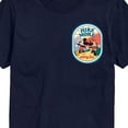 thumbnail image 3 of Mickey & Friends - Hike More Worry Less - Men's Short Sleeve Graphic T-Shirt, 3 of 5