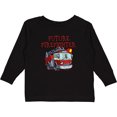 thumbnail image 3 of Inktastic Future Firefighter Boys or Girls Long Sleeve Toddler T-Shirt, 3 of 5