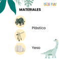 thumbnail image 3 of Huevos de Dinosaurio Juguete Educativo Let´s Play con 12 Huevos de Yeso Tarjetas y Herramientas, 3 of 8