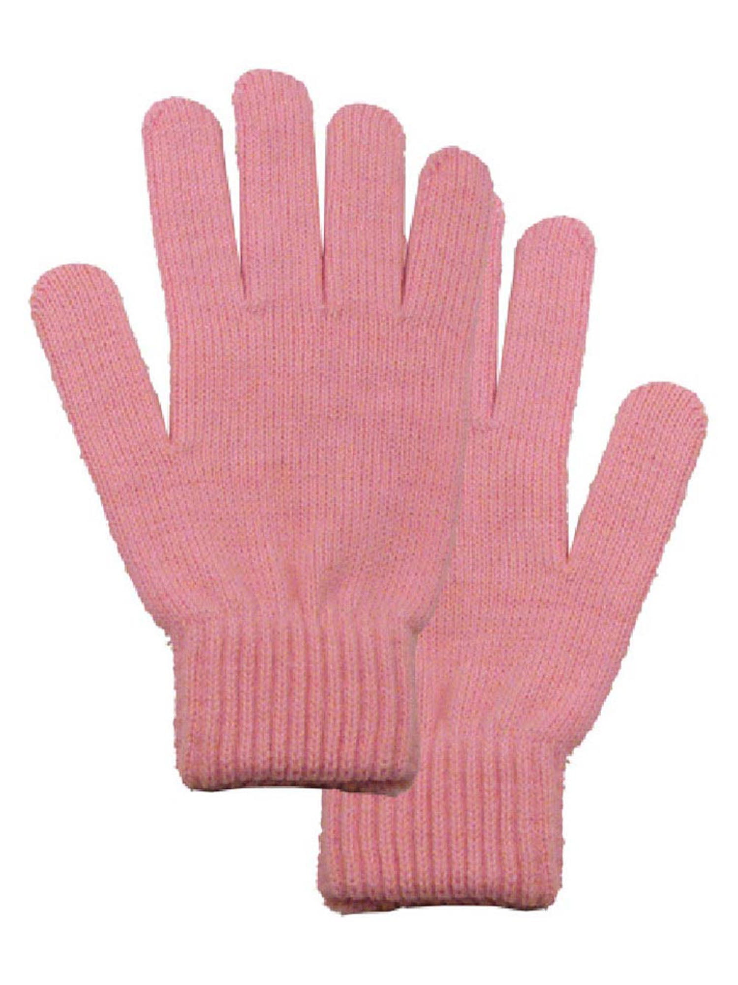 One Size Hy5 Adults Magic Gloves Pink 