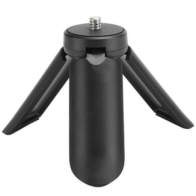 Mini Non-Slip Desktop Tripod with 1/4 inch screw Universal for Smartphone Action Camera Holder(Black )