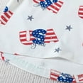 thumbnail image 5 of Bysome Toddler Boy Outfit Size 18 Months-24 Months Independence Day 4 Of July Short Sleeve Cartoon Prints T Shirt Tops Shorts Outfits White Boy Outfit Set, 5 of 7