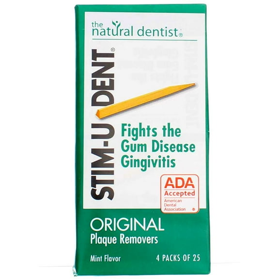 Stim-U-Dent Plaque Removers Mint 100 Each