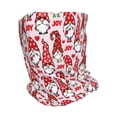 thumbnail image 2 of Honeii Christmas Gnome Print Winter Beanie Daily Hat - Thermal Polar Fleece Ski Running Hat Skull Cap for Men and Women,Beanie, 2 of 8