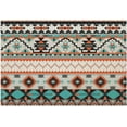 thumbnail image 5 of Aztec Placemats Set of 4,Vintage Abstract Geometric Southwestern American Ethnic Tribes Print Placemats Table Mat for Home Dining Table Kitchen Party Decor 4PCS, 5 of 6