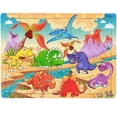 thumbnail image 2 of Puzzle Toy HUOGUO Parenting Puzzle 60 dibujos animados de madera, 2 of 4