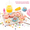 Desert, variant on DIY Soft Foam Sensory Toy Making Kit - Create Your Own Dessert-Themed Press Toys with 6 Molds, Craft Gift for Girls