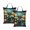 2PCS, variant on Dragonfly Flowers Retro Art Travel Dirty Laundry Bag 2PCS , Portable Hanging Storage Bag for Gym Camping Beach Business Trips