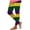 Purple, variant on successthop Mardi Gras Leggings for Women Stripe Comfortable Sleepwear Soft Shapewear Lightweight Festival Winter Pant L