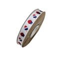 5 Roll Independence Day Ribbon Set 0.59 Inch Wide Patriotic Decorative ...
