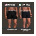 thumbnail image 3 of Bóxer Ajustado Fruit Of The Loom para Hombre, Low Rise Multicolor 4 Piezas Talla CH, 3 of 4