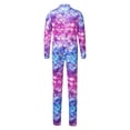thumbnail image 2 of vastwit Girls Gymnastics Leotard Long Sleeve Full Body Mermaid Unitard Turtleneck Athletic Bodysuit Type B 5-6, 2 of 7
