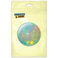 thumbnail image 1 of Opal October Birthstone (Image Only) Pinback Button Pin Badge, 1 of 2