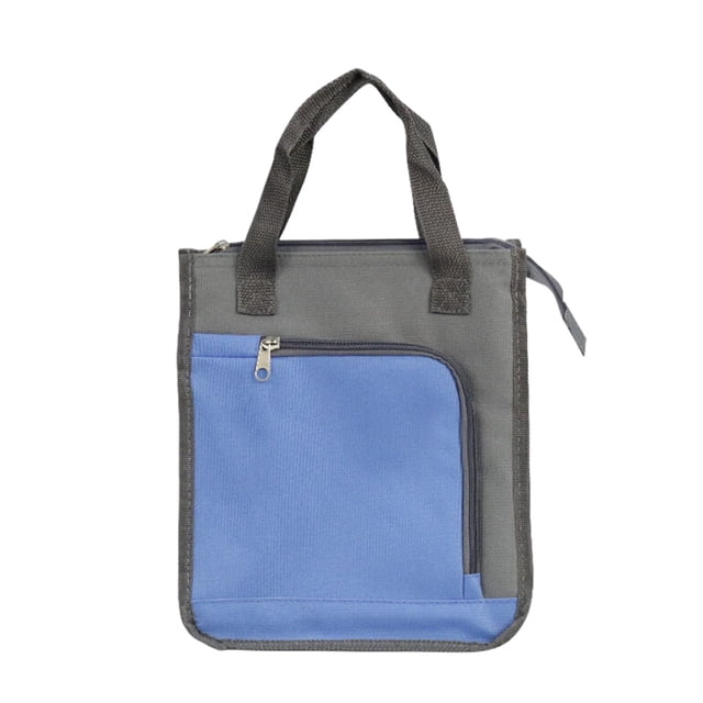 Lunch Bag, Tyeign Lunch Box for Women Men Insulated Lunch Bag Small Lunchbox Reusable Lunch Bags Tote for Work Beach Or Travel Lunch Box Small Lunch Bag Lunch Bag for Men Lunch Box for Women Blue