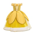 thumbnail image 1 of Vestido de princesa bella para niñas, ropa de fiesta de La Bella y La Bestia, disfraz de corona con palo mágico, 2023, 1 of 4