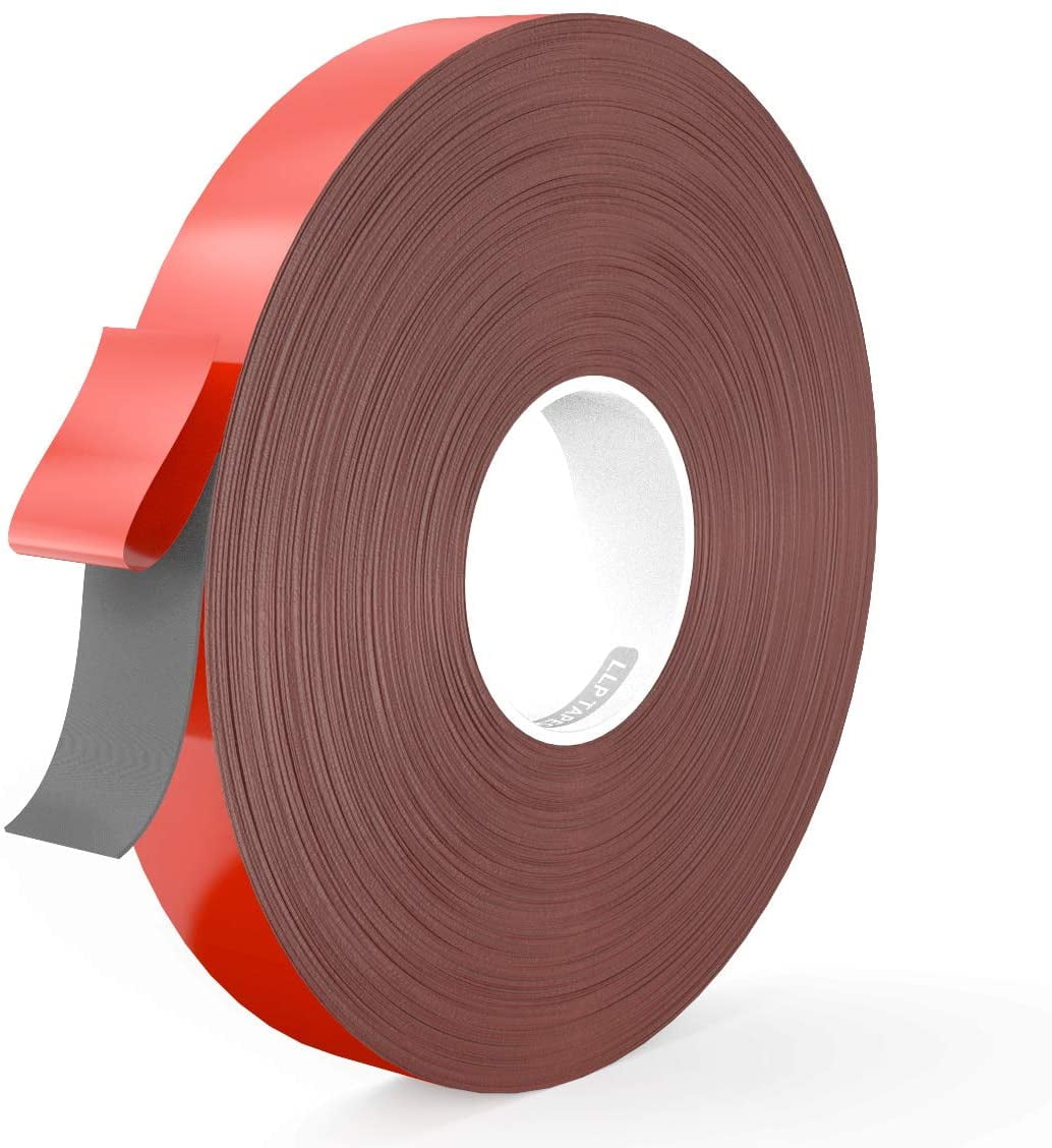 LLPT Double Sided Tape Acrylic Weatherproof Removable Residue Free