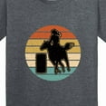 thumbnail image 4 of Inktastic Rodeo Barrel Racing Cowgirl Youth T-Shirt, 4 of 5
