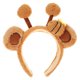 thumbnail image 1 of KAKOWELY Bonita diadema de peluche con forma de abejorro para fiestas infantiles, cómoda banda para el pelo con dibujos animados para cumpleaños, bodas y decoraciones navideñas., 1 of 5
