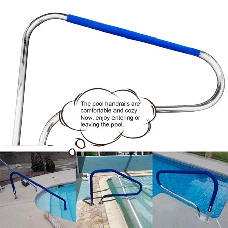 Famelof Swimming Pool Handrail Cover Safety Ladder Soft Blue Grip ...