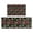 Pioneer Flower Floral-1, variant on Pioneer Flower Floral Print Pattern Kitchen Rugs Sets Of 2, Anti Fatigue Non Slip Washable Floor Mats for Kitchen Sink Laundry, 17X30 Inch 17X47 Inch