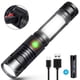 thumbnail image 1 of Led Exterior Resalte Linterna Botón Interruptor Fuerte Linterna Carga Usb Proyector Linterna Con Led Impermeable Cuatro Engranajes Para Exteriores matsuzay HA017982-00, 1 of 6