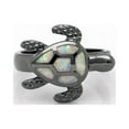 thumbnail image 2 of Sea Turtle Ring for Women Black Plated Setting Fire Opal Ginger Lyne Collection, 2 of 5