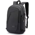 thumbnail image 1 of Mochila antirrobo de viaje WENIG para portátil con bloqueo de puerto de carga USB resistente al agua, 1 of 5