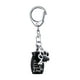 thumbnail image 5 of Llavero urna para mascotas jinwen con estampado de pata negro, 5 of 8