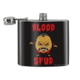thumbnail image 2 of Blood Spud Vampire Potato Funny Humor Stainless Steel 5oz Hip Drink Kidney Flask, 2 of 4