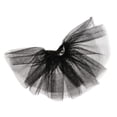 thumbnail image 4 of Ropa de muñeca de moda CUTICAT 2 capas Negro 12 pulgadas, 4 of 6