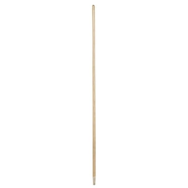 HUBERT® Natural Wood Tapered End Handle - 1 1/4" Dia x 60" L
