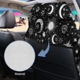 thumbnail image 5 of FOR U DESIGNS Moon Sun Star Print Car Seat Towel Covers Portable Washable Car Towel Seat Cover with Seat Absorption Athletic Outdoor Sport Running Towel, 5 of 7