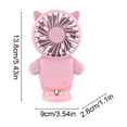 thumbnail image 3 of EGNMCR Home Appliances Mini Fan USB Rechargeable Portable Handheld Fan Plastic Fan, 3 of 6
