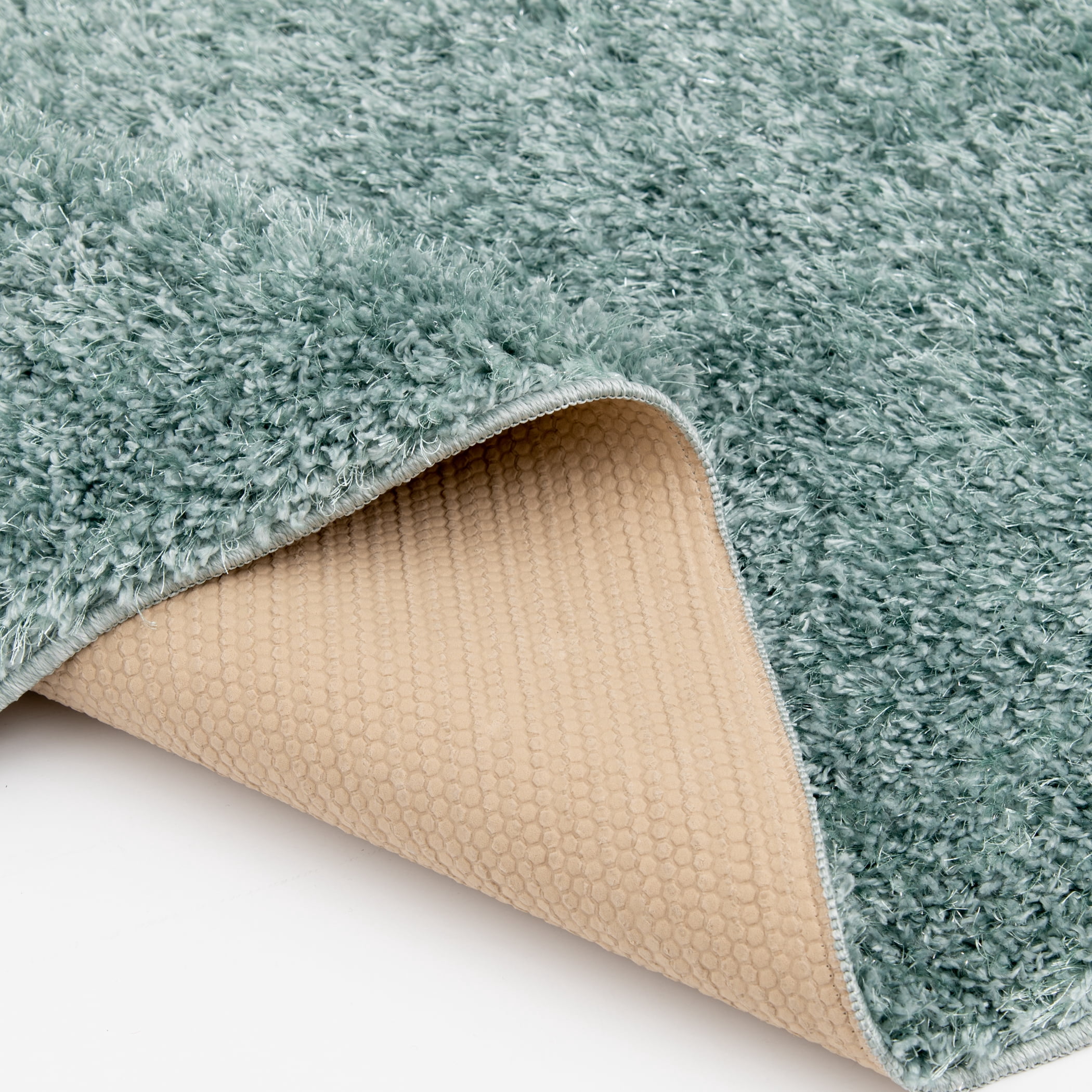 Mainstays 36"x56" Belissimo Sparkle Teal Shag Indoor Area Rug