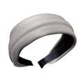 thumbnail image 3 of HuangHuanChen Wide Headband for Women with Teeth Non-Slip Comfortable Colorful Solid Color Hair Bands Short Hair Accessories for Women for Daily Wear, Party Grey One Size, 3 of 3