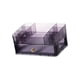 thumbnail image 3 of Estuche de maquillaje, caja de almacenamiento, soporte para brochas de maquillaje, soporte para lápiz labial para tocador Violeta de 2 niveles, 3 of 9