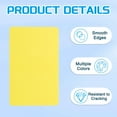thumbnail image 3 of 20 Pack Blank Cards, Inkjet Plastic ID Card Printable Business Cards, Waterproof Double Sided Printing Frosted Yellow, 3 of 7