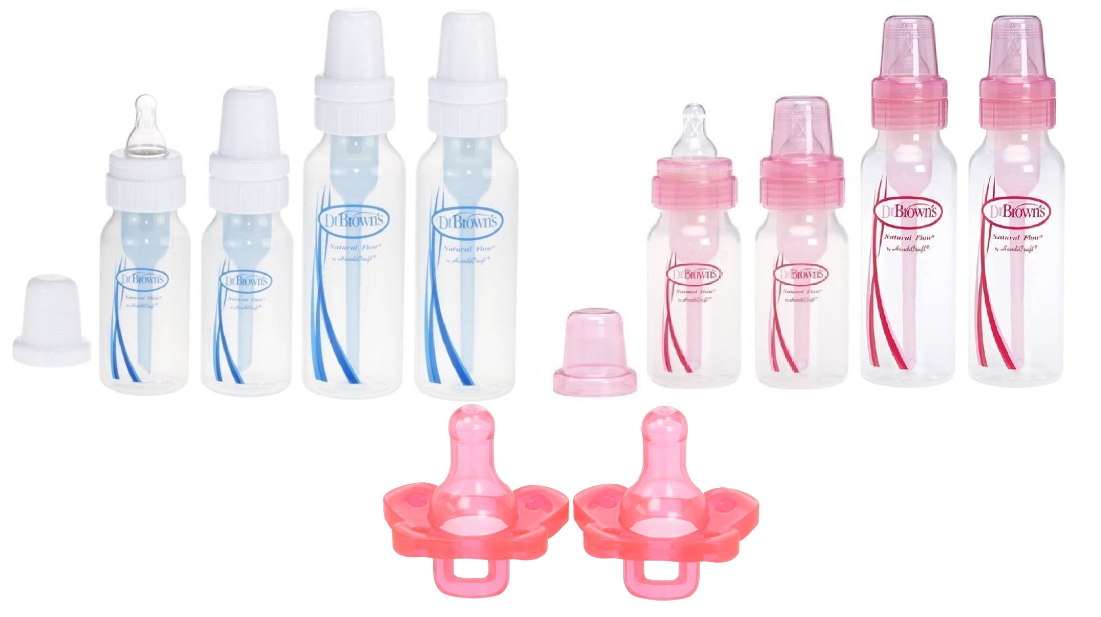 Dr. Browns Bottles 4 Pack (2 8 oz bottles) and (2 4 oz bottles